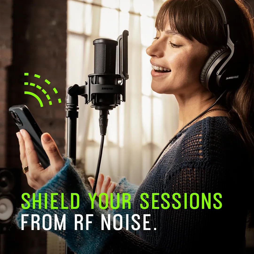 Shure SM4 XLR Studio Condenser Microphone Kit for Recording
