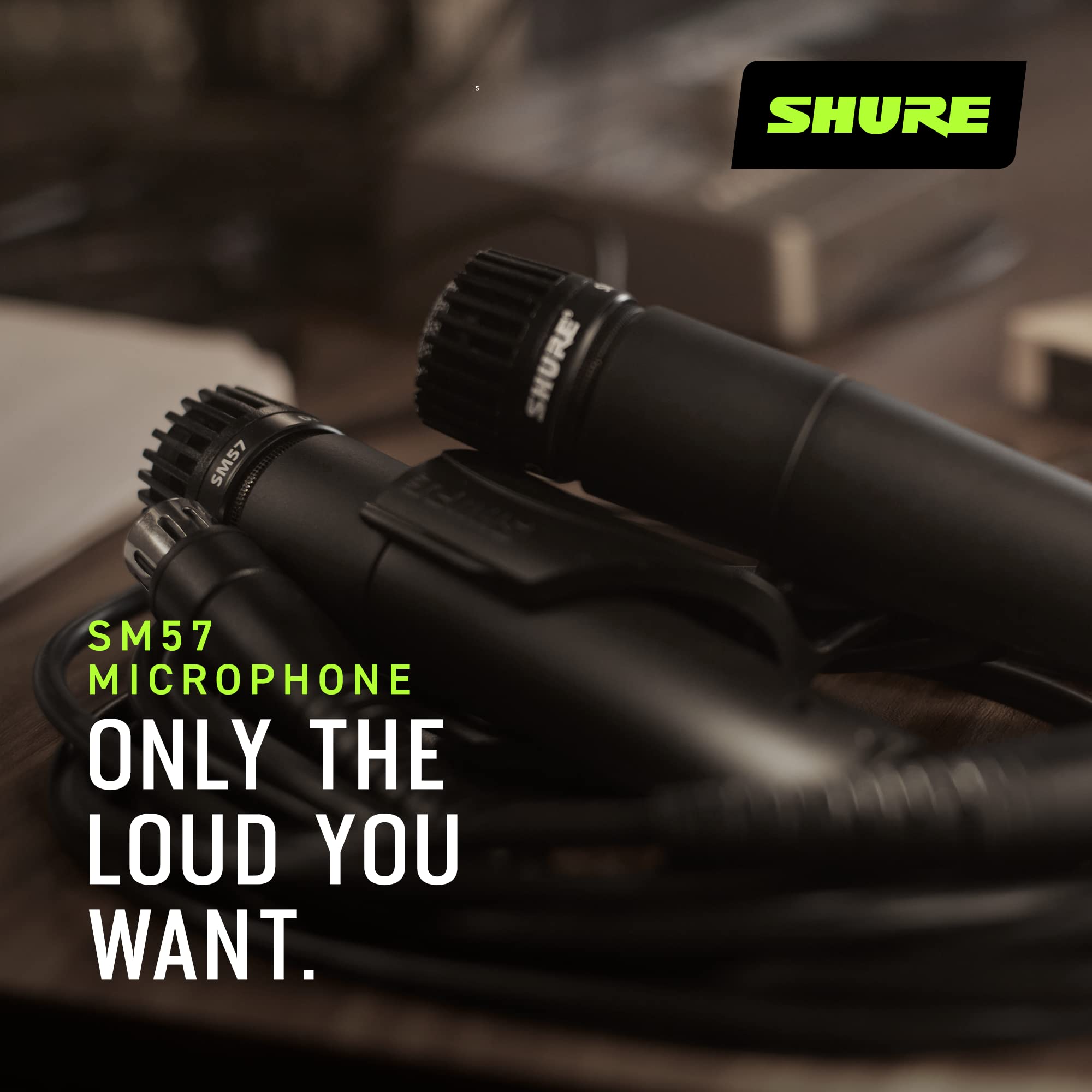 Shure SM57 Pro XLR Dynamic Instrument Microphone