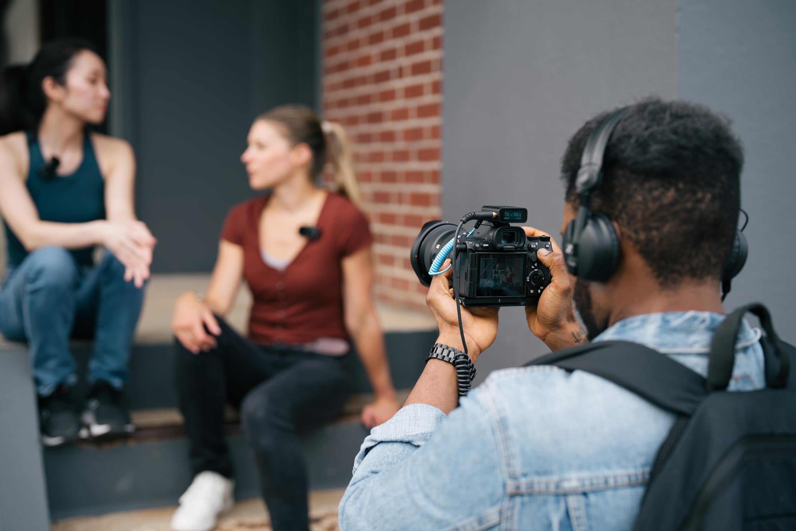 Sennheiser Pro Audio Profile Wireless 2-Channel All-in-One 2.4 GHz Clip-On & Handheld Microphone System | Includes Receiver, 2 Clip-On Microphones, Portable Charging Bar & Handheld Interview Mic. Perfect for Content Creators!