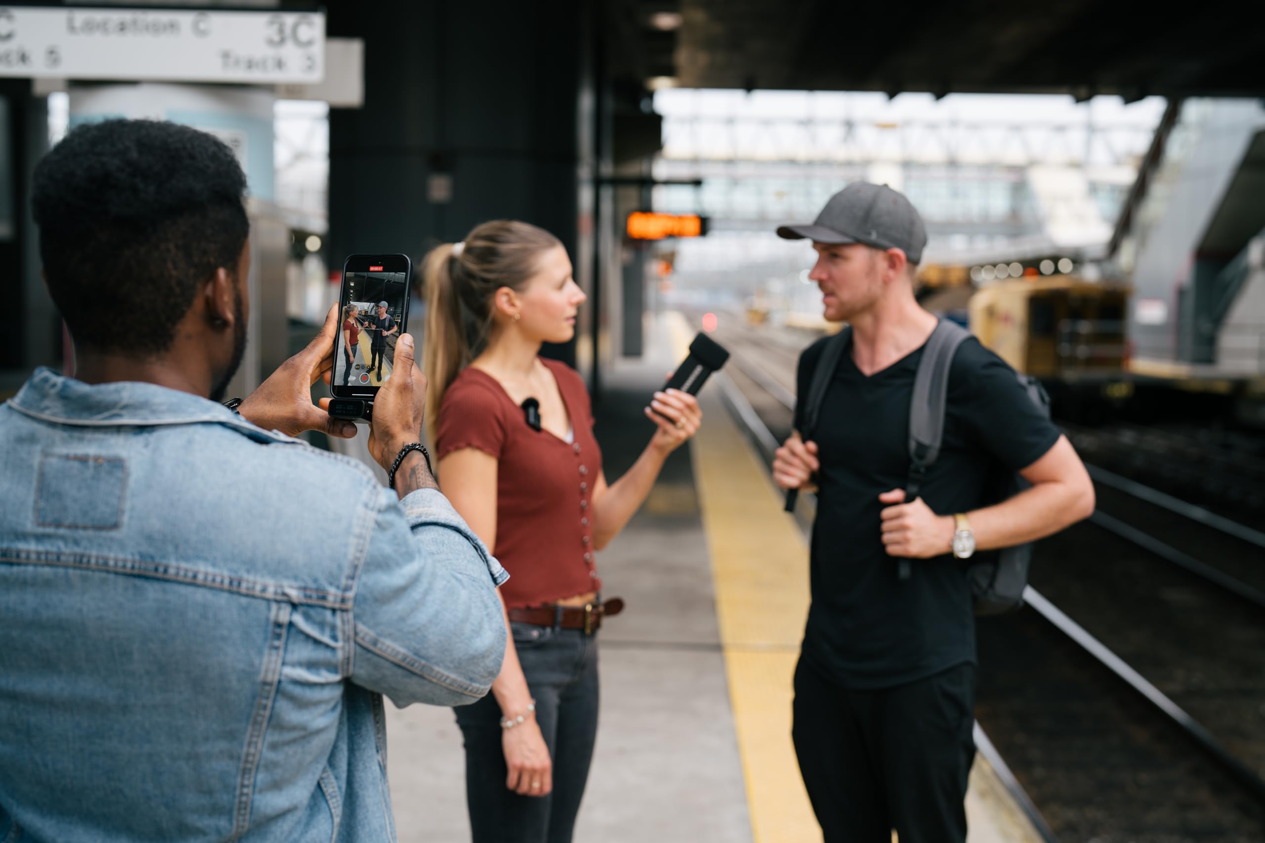 Sennheiser Pro Audio Profile Wireless 2-Channel All-in-One 2.4 GHz Clip-On & Handheld Microphone System | Includes Receiver, 2 Clip-On Microphones, Portable Charging Bar & Handheld Interview Mic. Perfect for Content Creators!