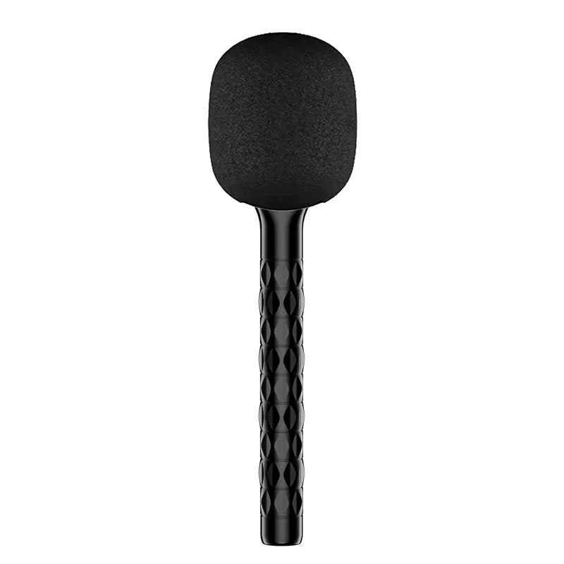 3 in 1 Handheld Holder Stick H1 Wireless Microphone for Live Karaoke Studio Interview Outdoor Recording Mic
