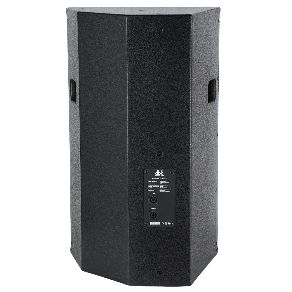 15 Inch 2 Way Full Range Passive Speaker DJ Party Karaoke PA System Speaker for Church Wedding