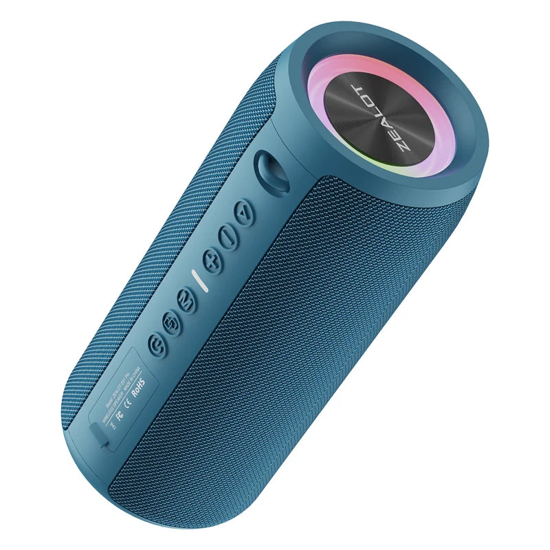 20W Outdoor Karaoke Portable Wireless Speaker Subwoofer Sound Karaoke Zealot Wireless Speaker S51 Pro