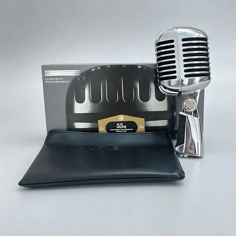 Shure 55SH Vintage, Iconic Vocal - Dynamic Cardioid Microphone