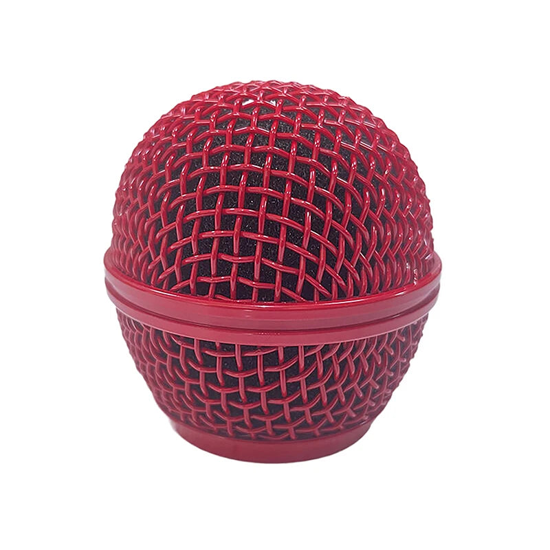 Steel Mesh Windscreen Replacement with Internal Foam Filter. Fits Shure models and Most Dynamic Microphones!