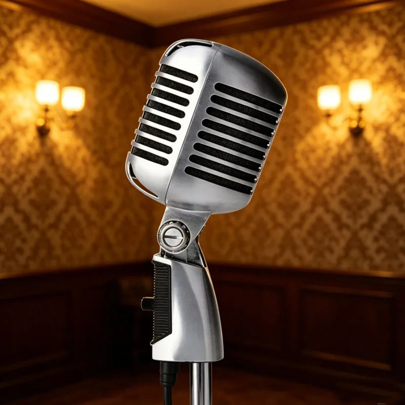 Shure 55SH Vintage, Iconic Vocal - Dynamic Cardioid Microphone